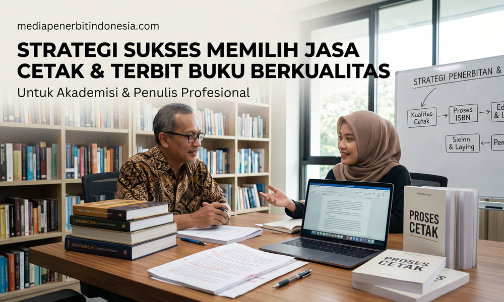 Strategi Sukses Memilih Jasa Cetak dan Terbit Buku